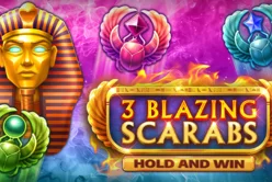 3 Blazing Scarabs Hold And Win