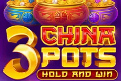 3 China Pots