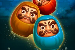 3 Daruma Dolls