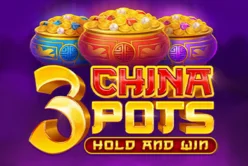 3 China Pots