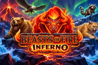 Beasts of Fire Inferno από την Play'n GO | Κυκλοφορεί στις 29 Οκτ 2026