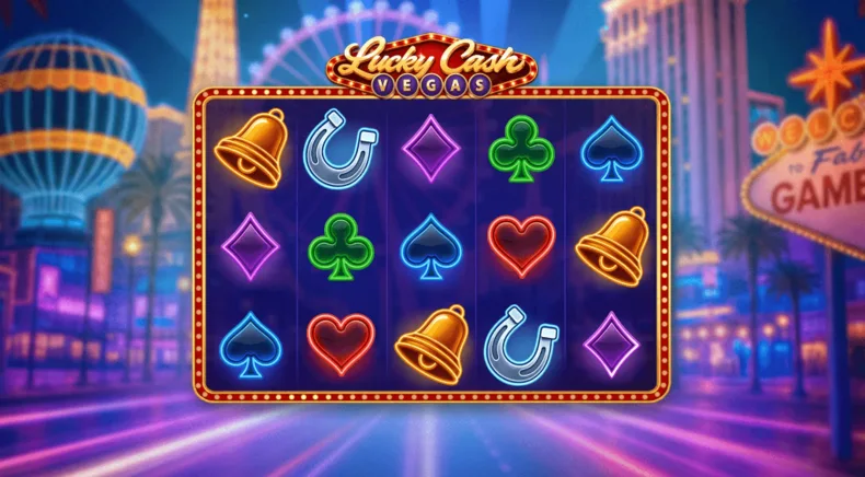 Lucky Cash Vegas Base Gameplay