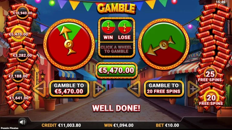 Poppin Pinatas Dual Gamble