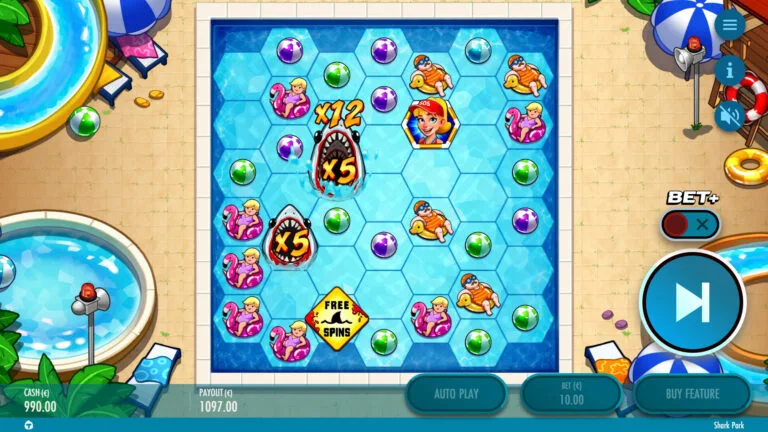 Shark Park Multiplier Wilds