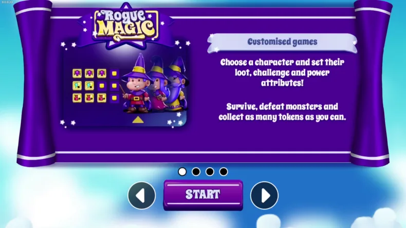 Rogue Magic Character Selection