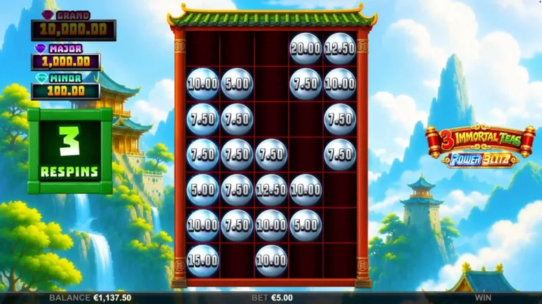 3 Immortal Teas Power Blitz Expanded Respins