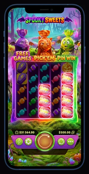 Spooky Sweets Feature Gameplay