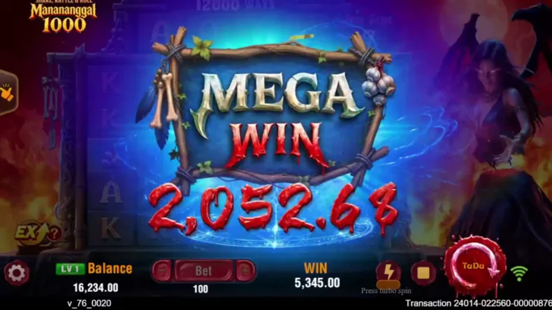 Manananggal 1000 Mega Win