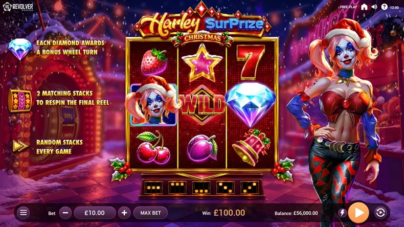 Harley SurPrize Christmas Base Gameplay