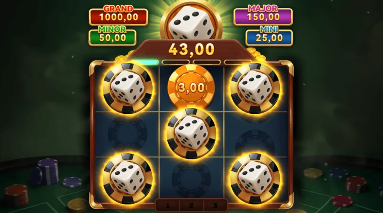 Lucky Dice Coins Bonus Game