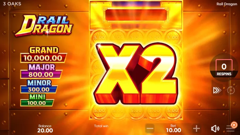 Rail Dragon Full Grid Bonus
