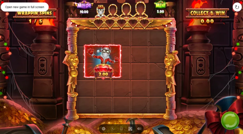 Wrappin Christmas Gold Collect & Win