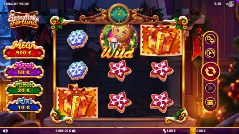 Snowflake Fortune Base Gameplay