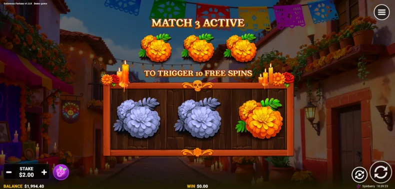 Calaveras Fortuna Feature Spin