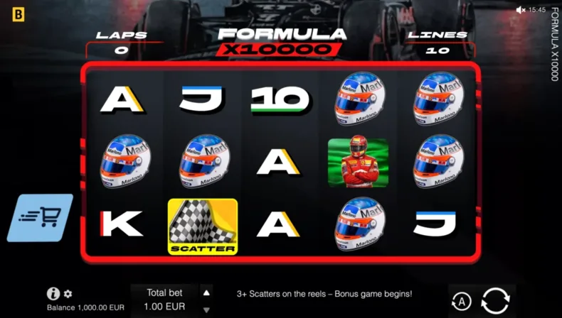 Formula x10000 Base Gameplay
