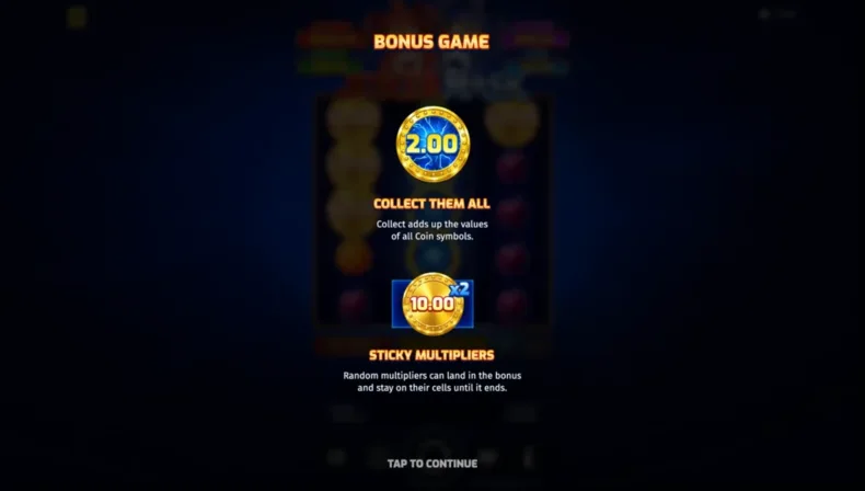 Joker Mask Hold & Win Features