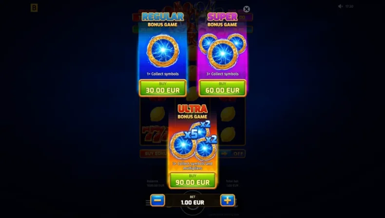 Joker Mask Buy Bonus Options