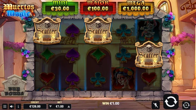 Muertos Magic Free Games Trigger