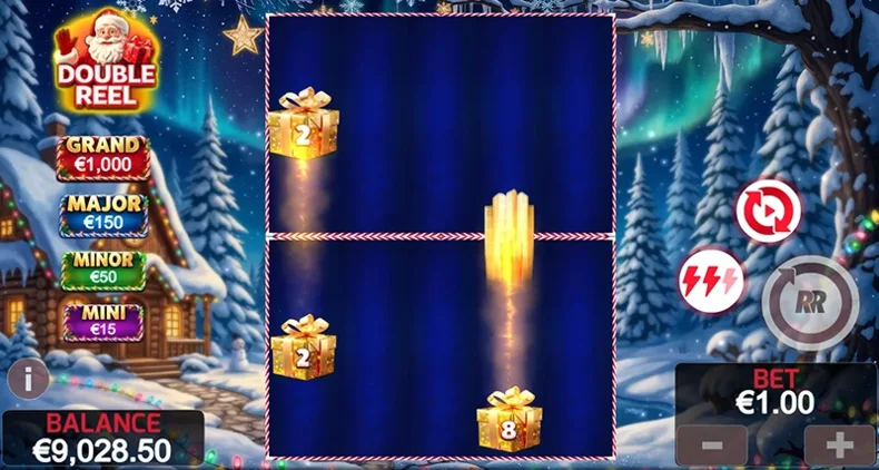 Triple Christmas Double Reel Minigame