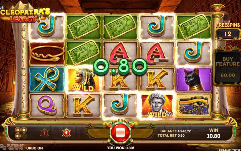 Cleopatra’s Legacy Free Spins