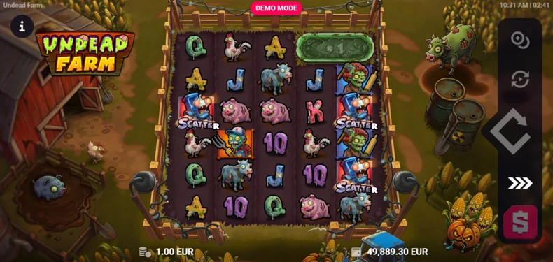 Undead Farm Free Spins Trigger