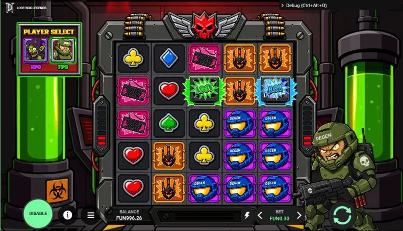 Loot Box Legends FPS Gameplay