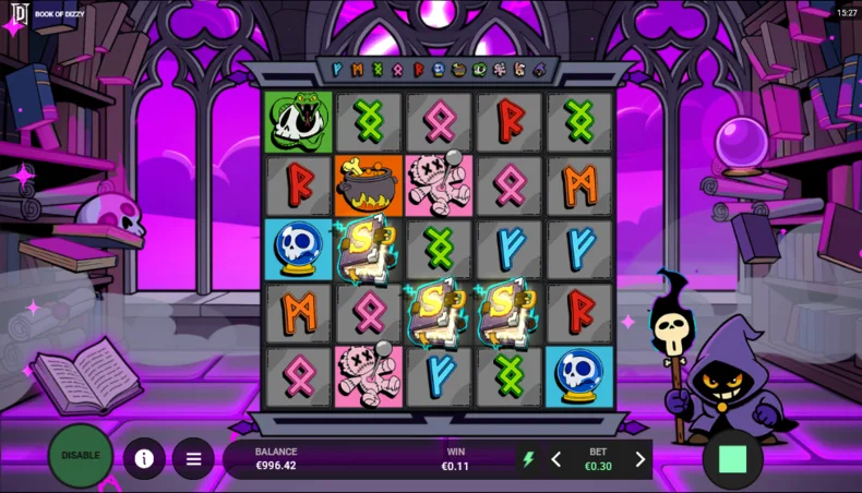 Book of Dizzy Expanded Reels